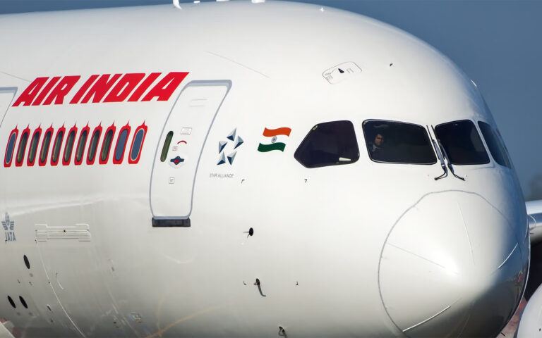 Air India flight hygiene