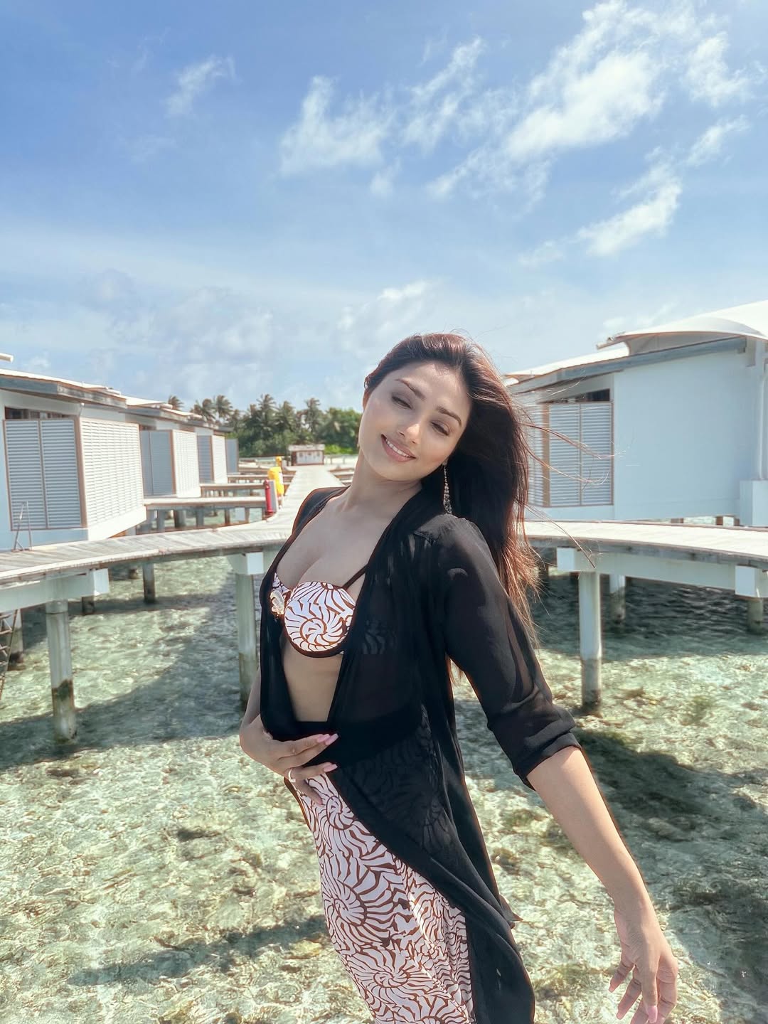 Aishwarya Devan sets jumpsuit on fire, exuding grace and effortless style.