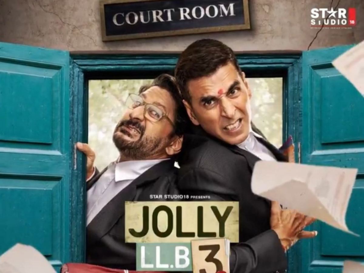 Akshay Kumar and Arshad Warsi in Jolly LLB 3 teaser