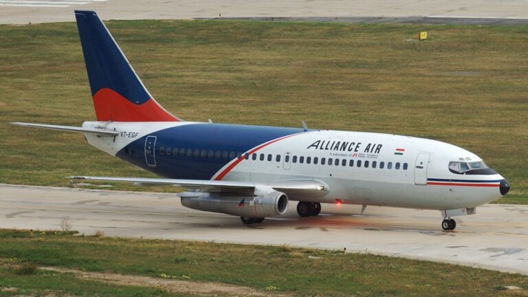 Alliance Airline emergency landing