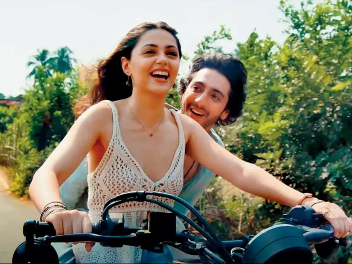 Aneet Padda in Saiyaara film scene