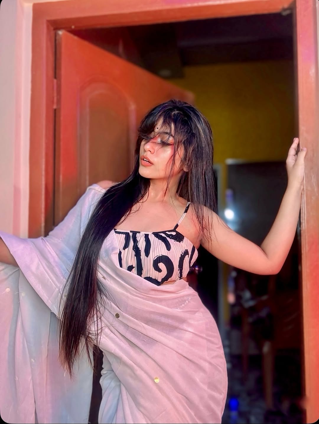 Graceful Ankhi Saha glam photoshoot displays her star charm