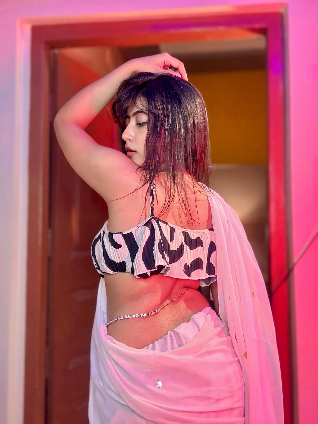 Ankhi Saha glam moments exude effortless charm and fashion appeal