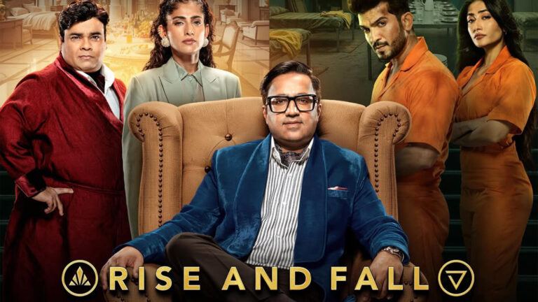 Ashneer Grover Rise and Fall reality show poster