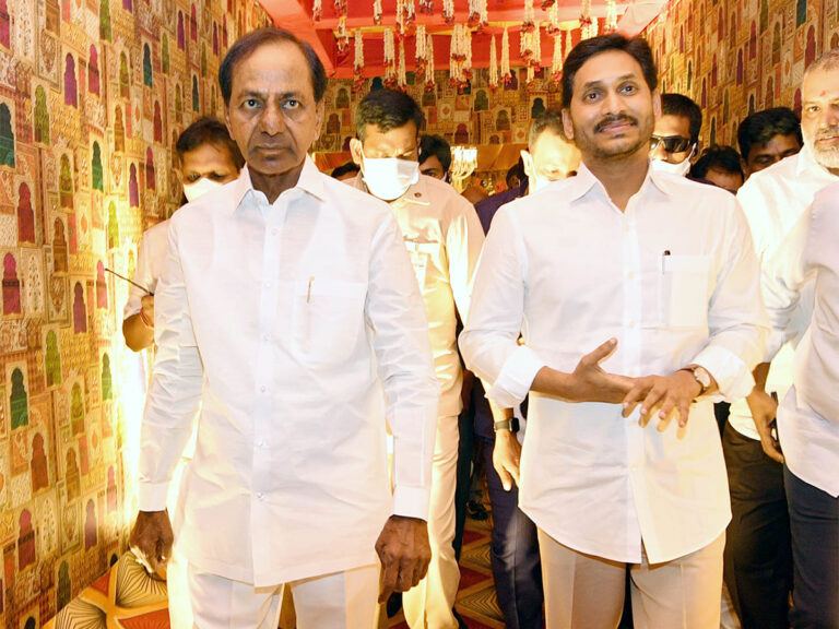 Centre protecting Jagan KCR