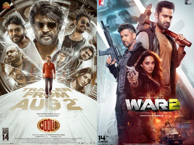 Coolie vs War 2 advance booking overseas