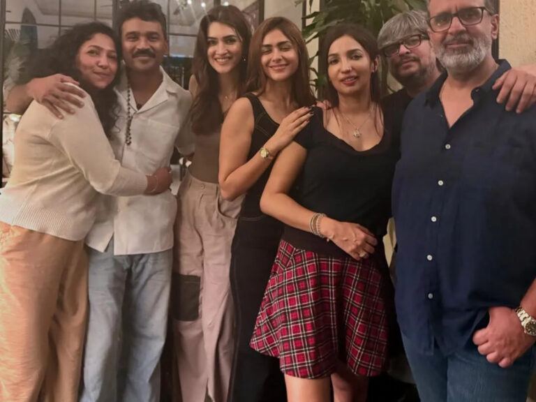 Dhanush and Mrunal Thakur together