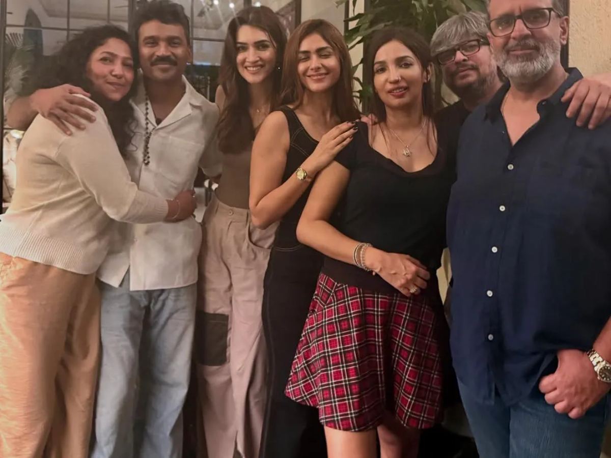 Dhanush and Mrunal Thakur together