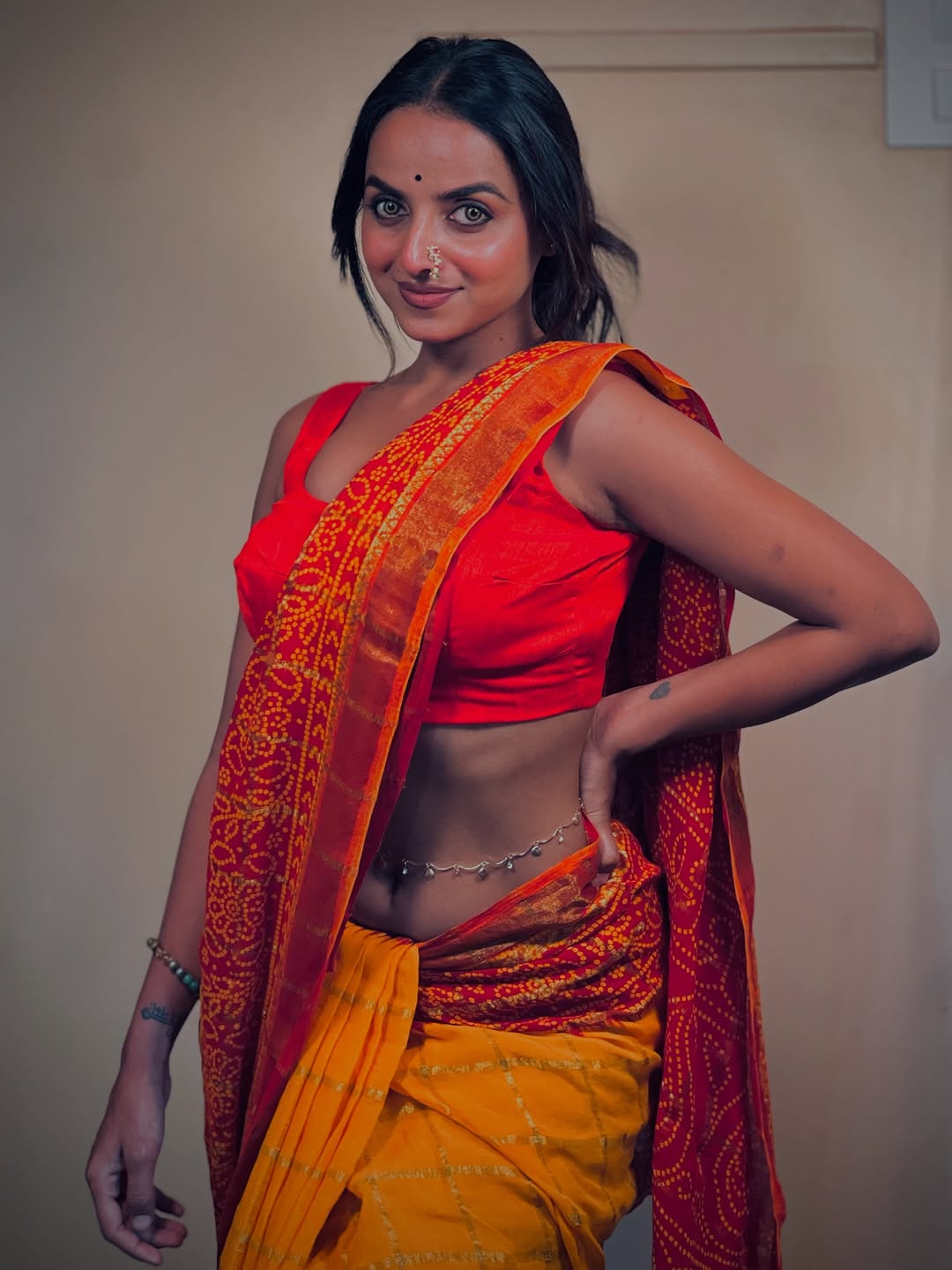 Elegant Deeksha Bhise flaunts her dusky diva vibes with modern style.