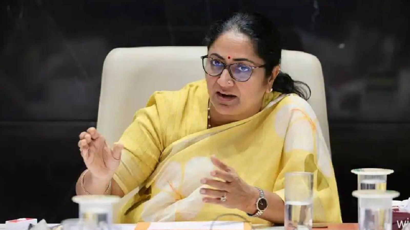 Delhi CM Rekha Gupta attacked during Jansunwai