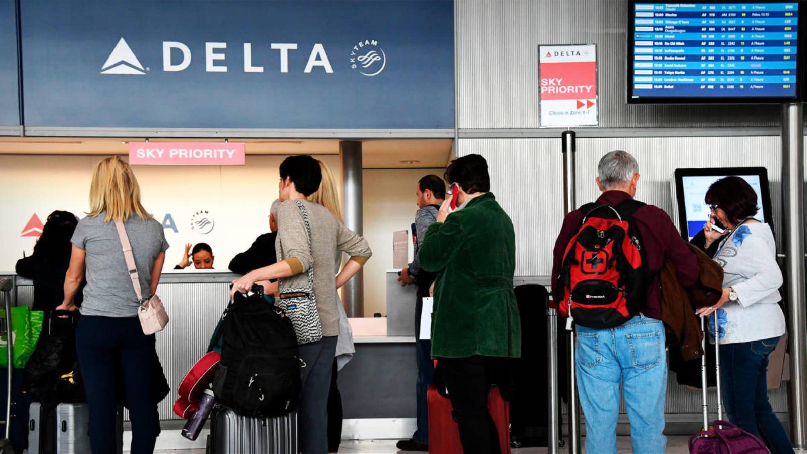 Delta passenger upset after in-flight mess