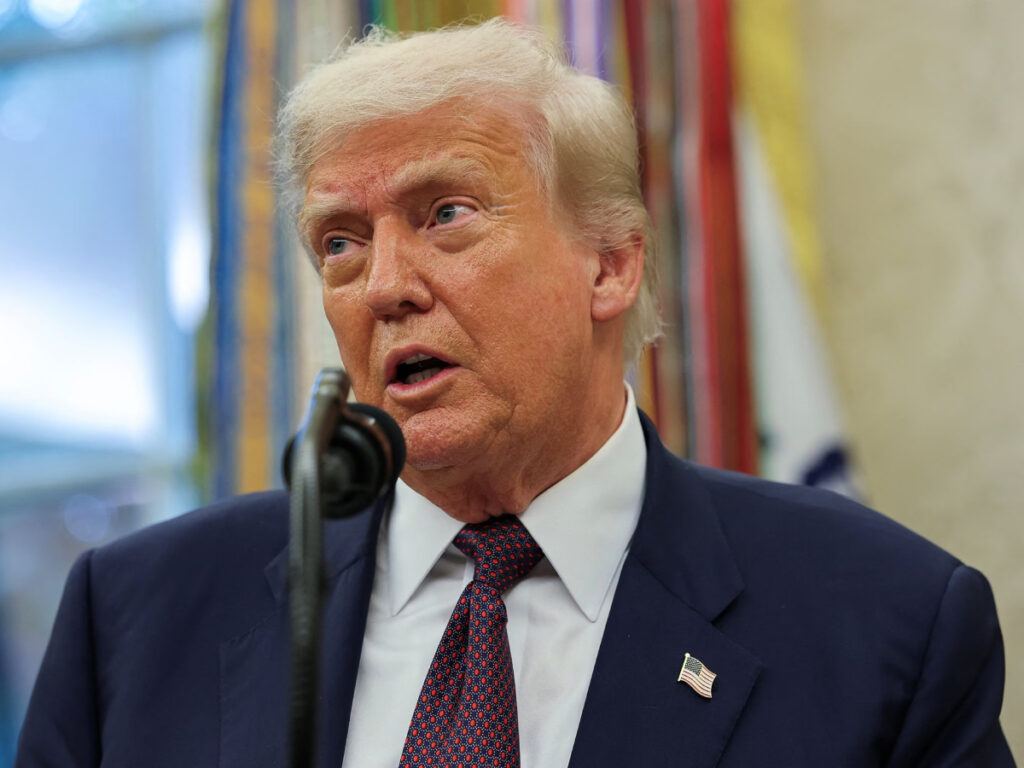 Immigration lawyers protest Trump case reopenings