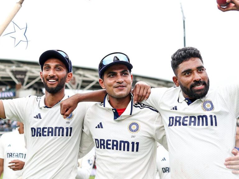 India vs England Test match action