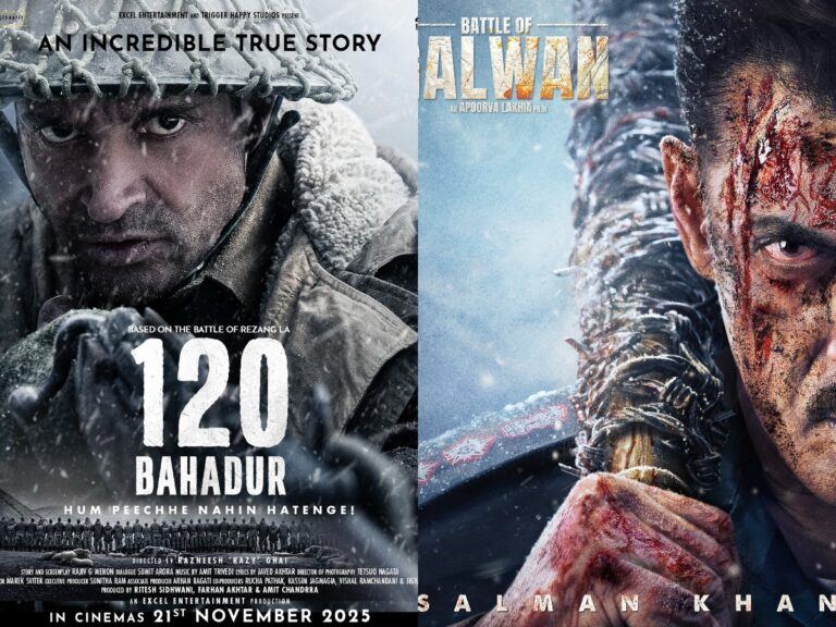 Farhan Akhtar in army uniform as Major Shaitan Singh in 120 Bahadur teaser