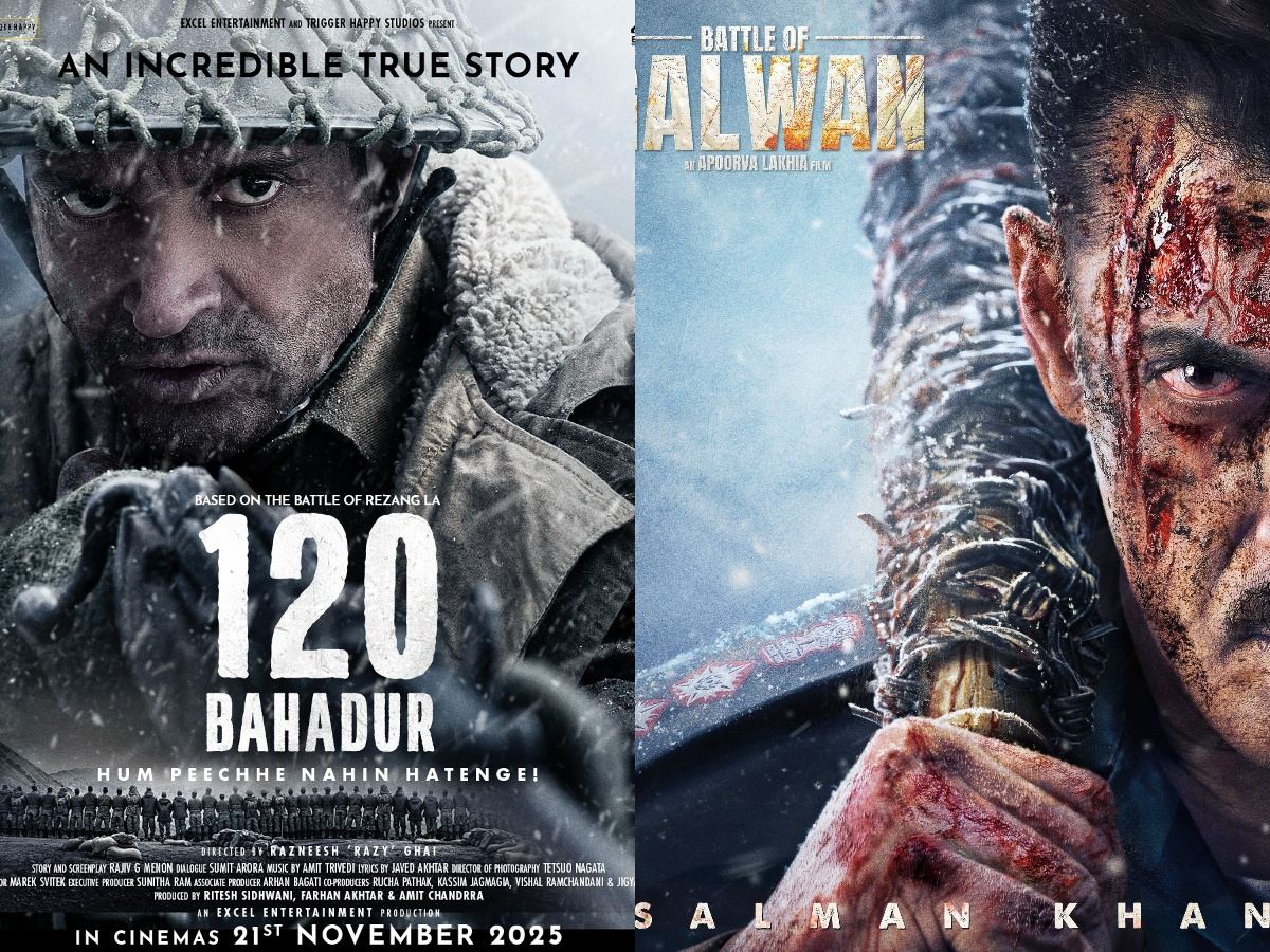 Farhan Akhtar in army uniform as Major Shaitan Singh in 120 Bahadur teaser