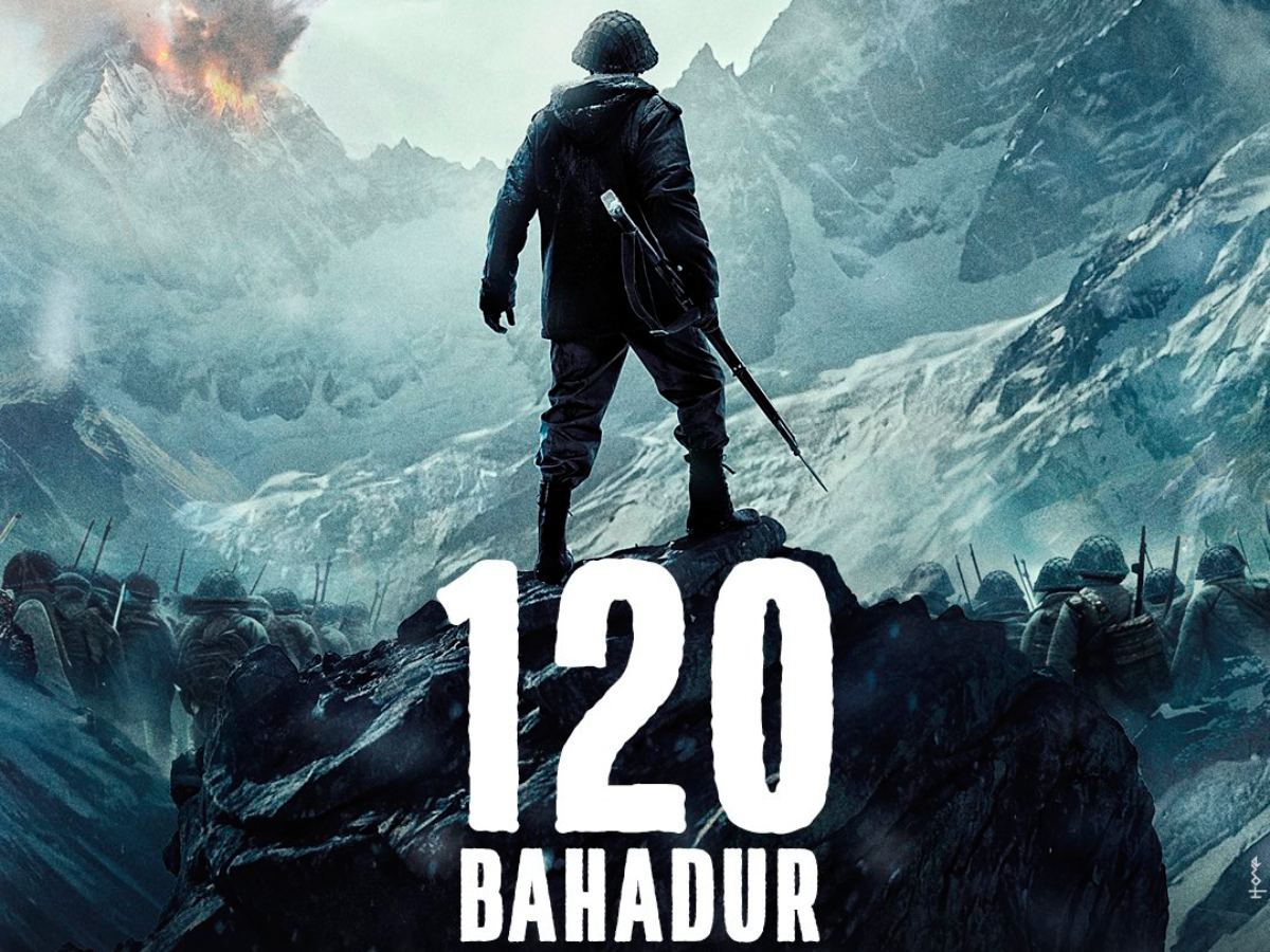 Farhan Akhtar in 120 Bahadur war film