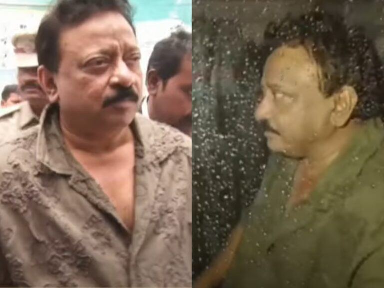 Ramgopal Varma arrested in Ongole