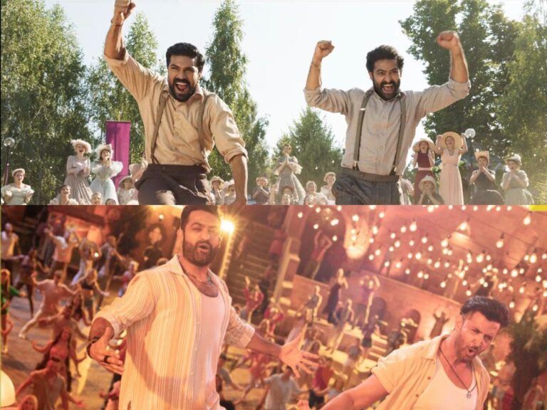 Hrithik and Jr NTR dancing in Salam Anali