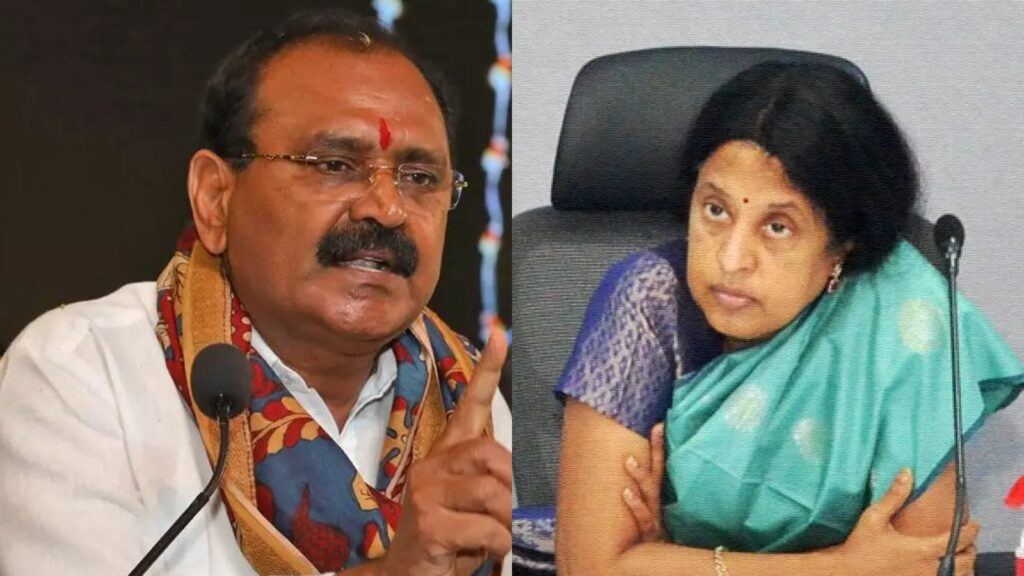 IAS officer Srilakshmi controversy