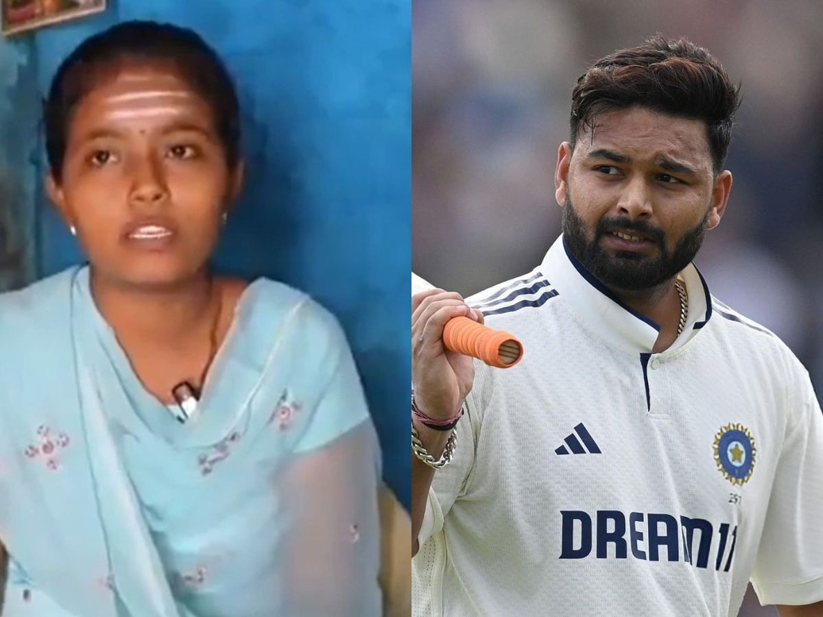 Indian cricketer Rishabh Pant supports a Karnataka student by paying her BCA college fees, enabling her to pursue her dream.