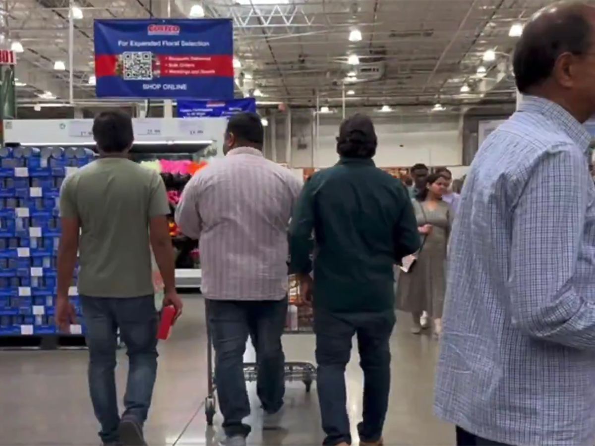 Indians at Costco Texas