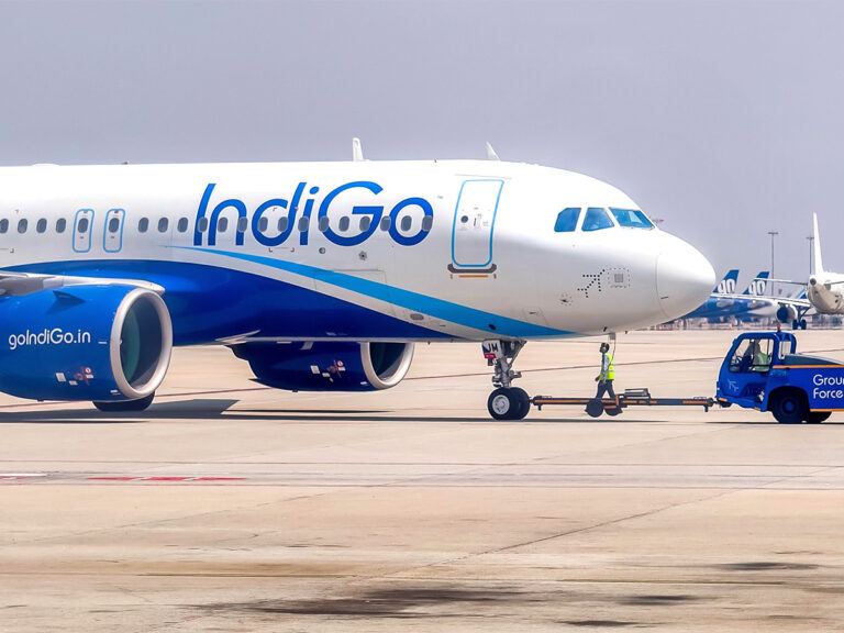 IndiGo Airbus A321neo at Mumbai Airport