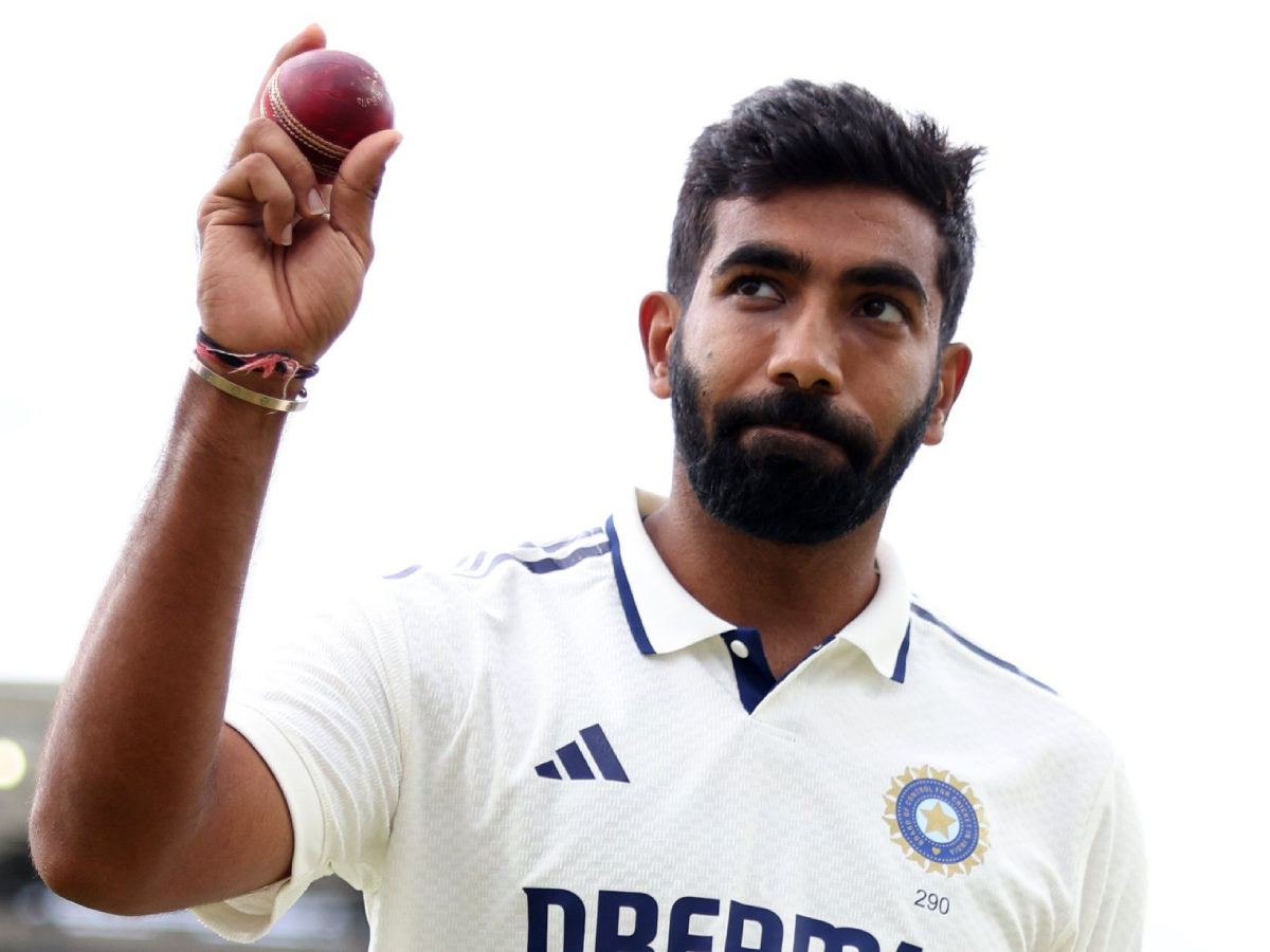 Jasprit Bumrah during a cricket match