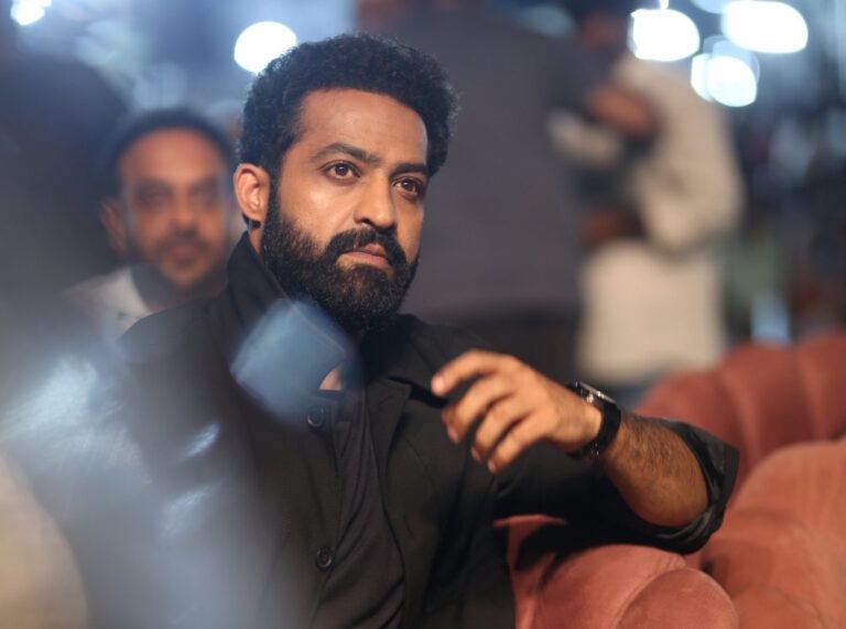 Jr NTR speaking at War 2 event
