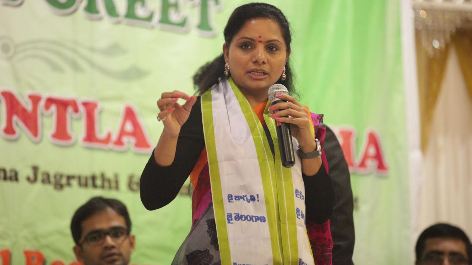 Kavitha removed from Singareni post during US visit