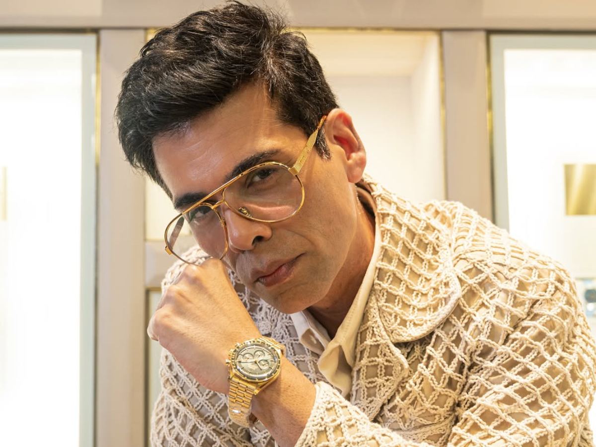Karan Johar discussing films theatres and OTT