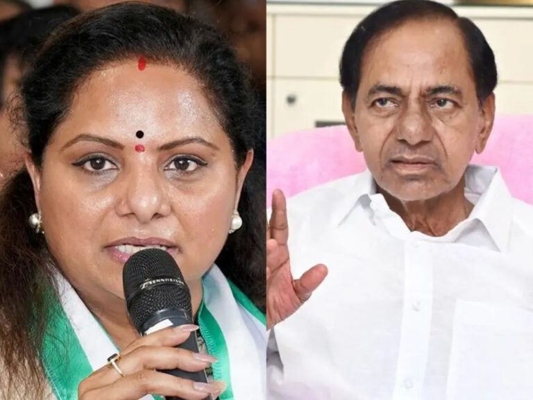 KCR Contemplating Ousting Kavitha From BRS