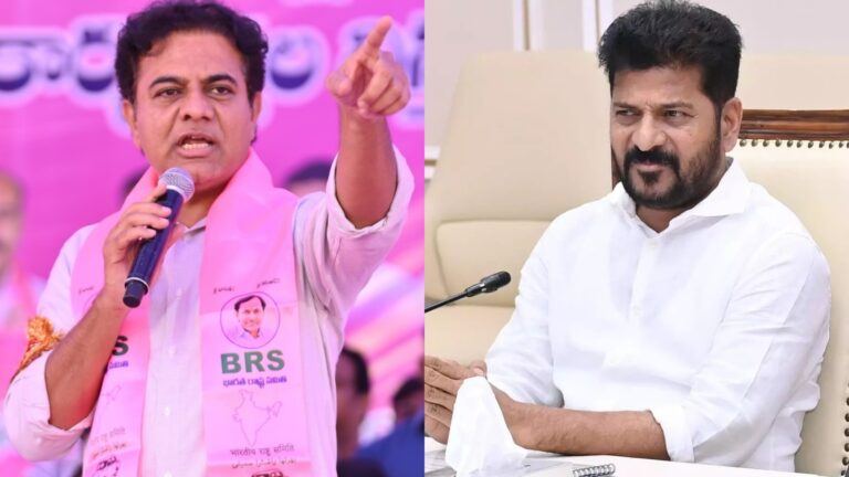 KTR criticises Revanth Reddy floods