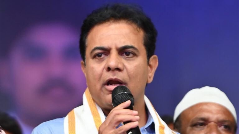 KTR slams Revanth Reddy over Telangana floods