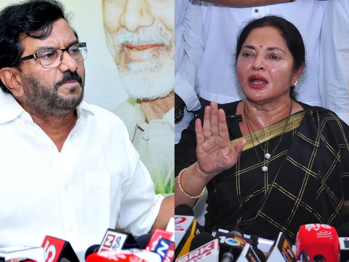 MLA Somireddy and MLA Vemireddy Prashanthi reddy
