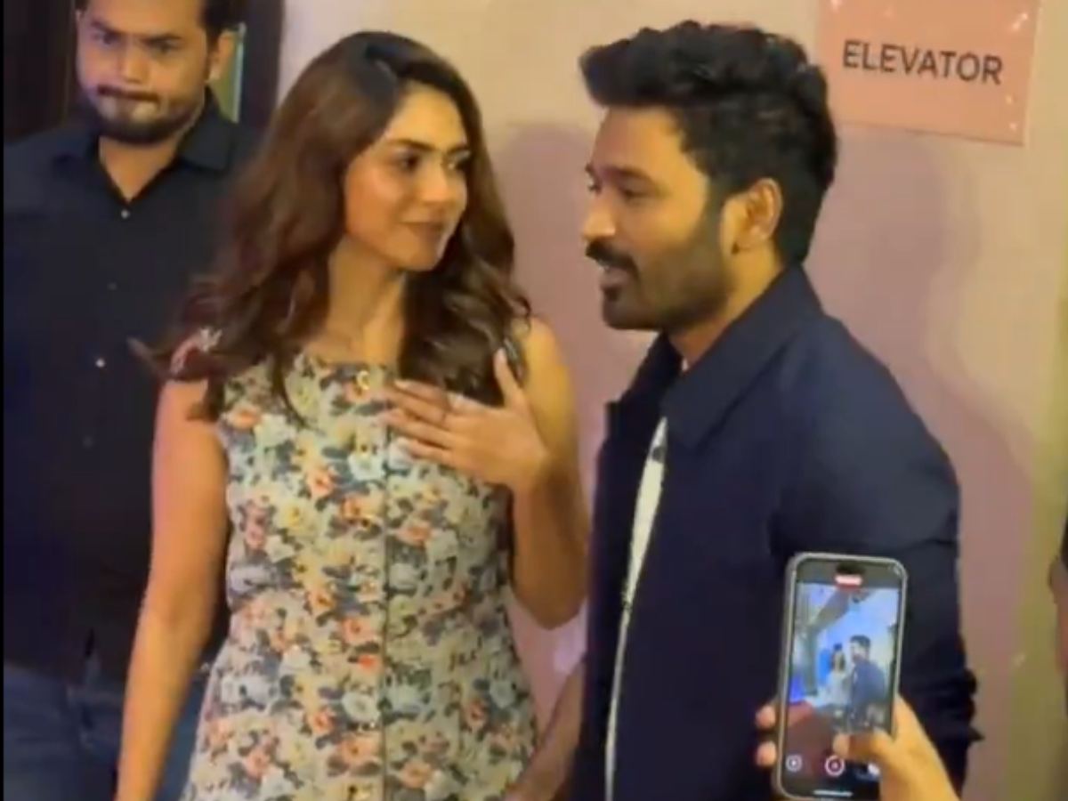 Mrunal Thakur and Dhanush dating rumors