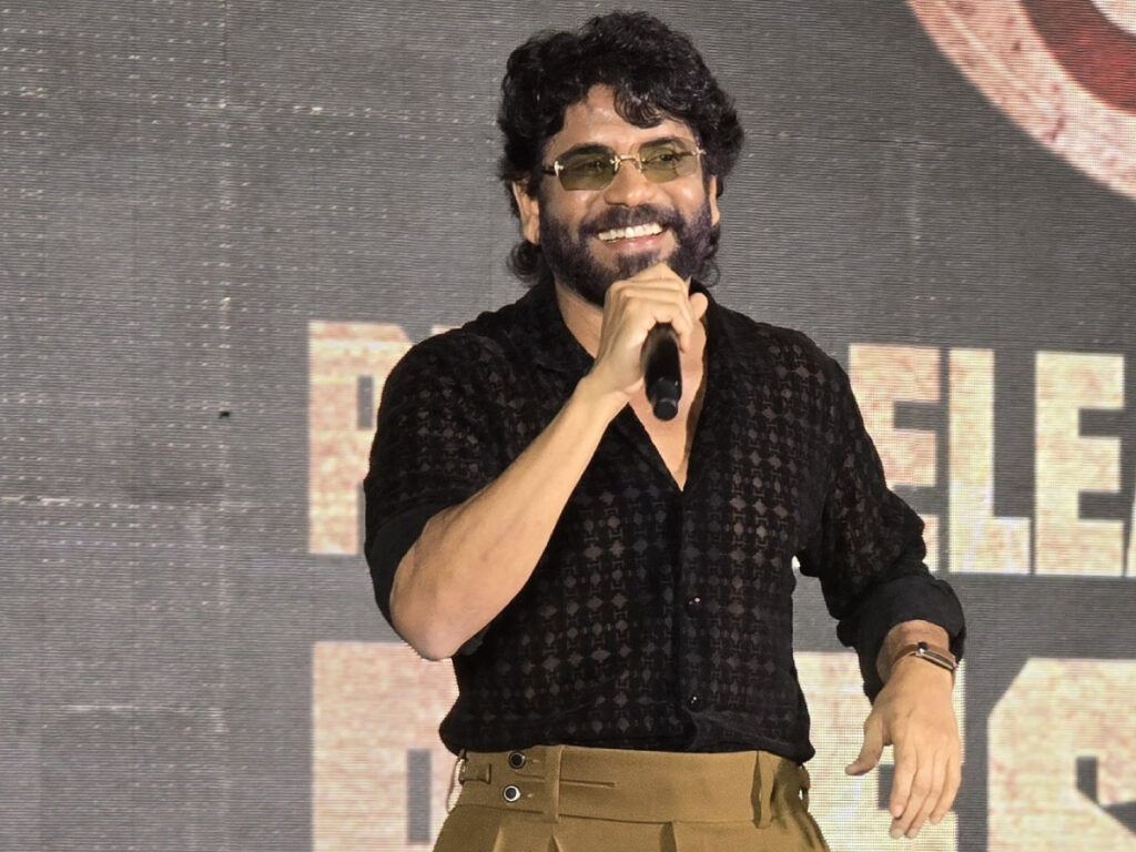 Nagarjuna at Coolie movie event