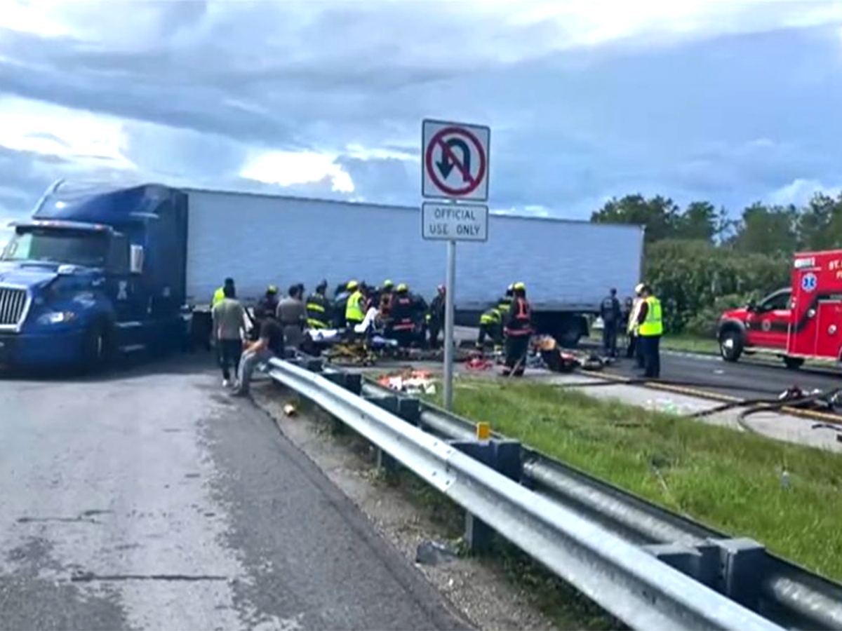 Florida Turnpike Crash by NRI Driver Kills 3