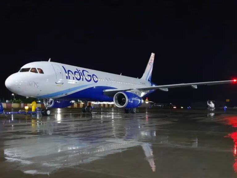 IndiGo passengers protesting on runway