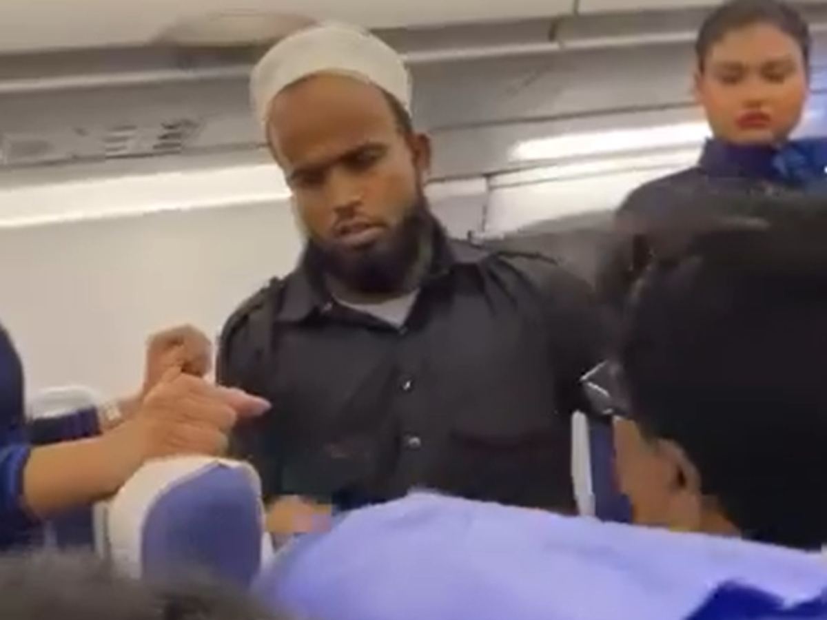 IndiGo passenger slapped mid-flight panic