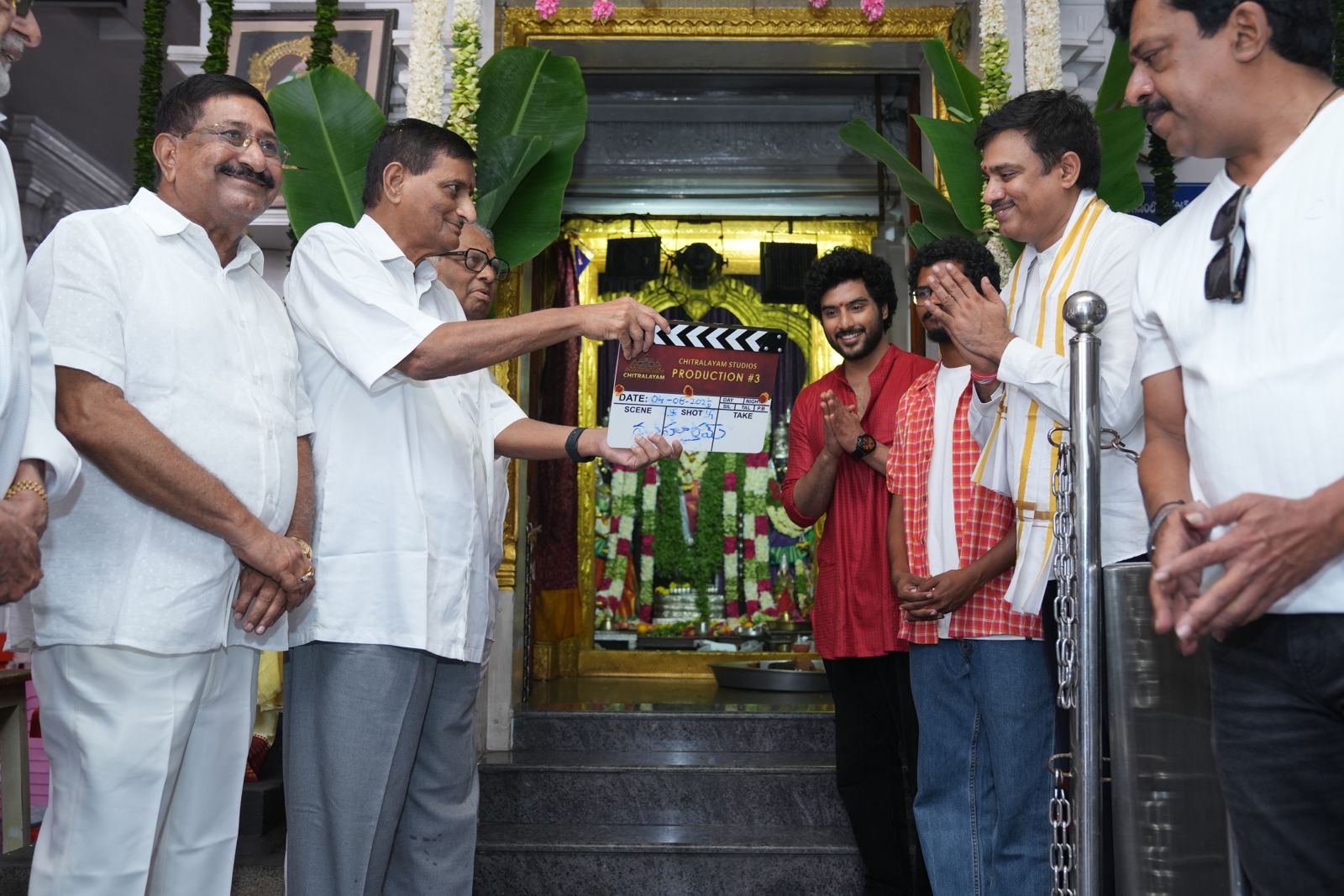 Production No 3 Under Chitralayam Studios Banner Launched