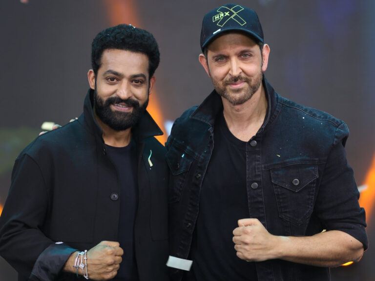 Hrithik Roshan and Jr NTR in War 2