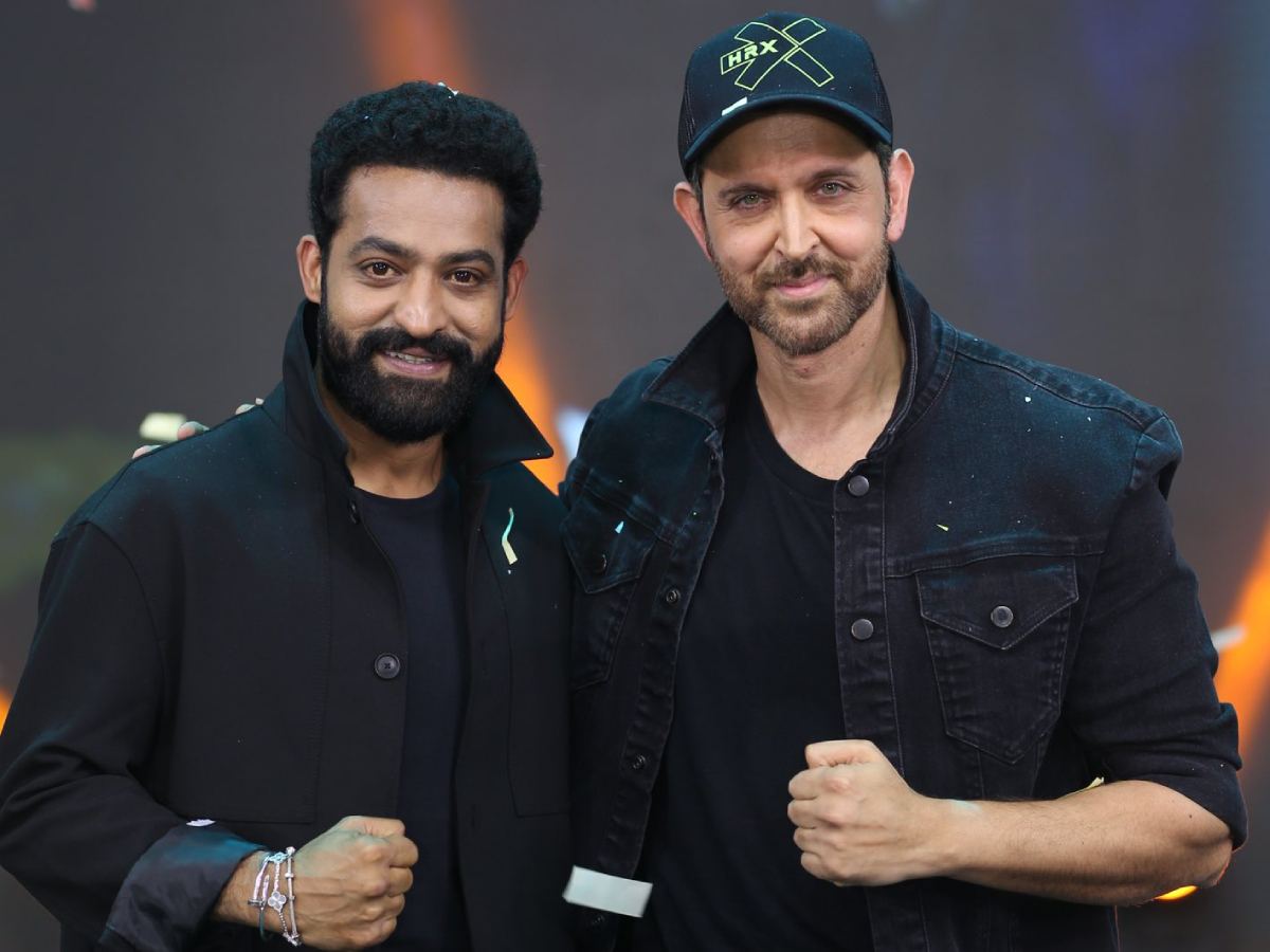 Hrithik Roshan and Jr NTR in War 2