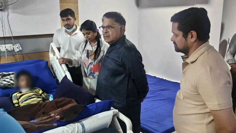 Pushpa 2 stampede victim Sritej aid