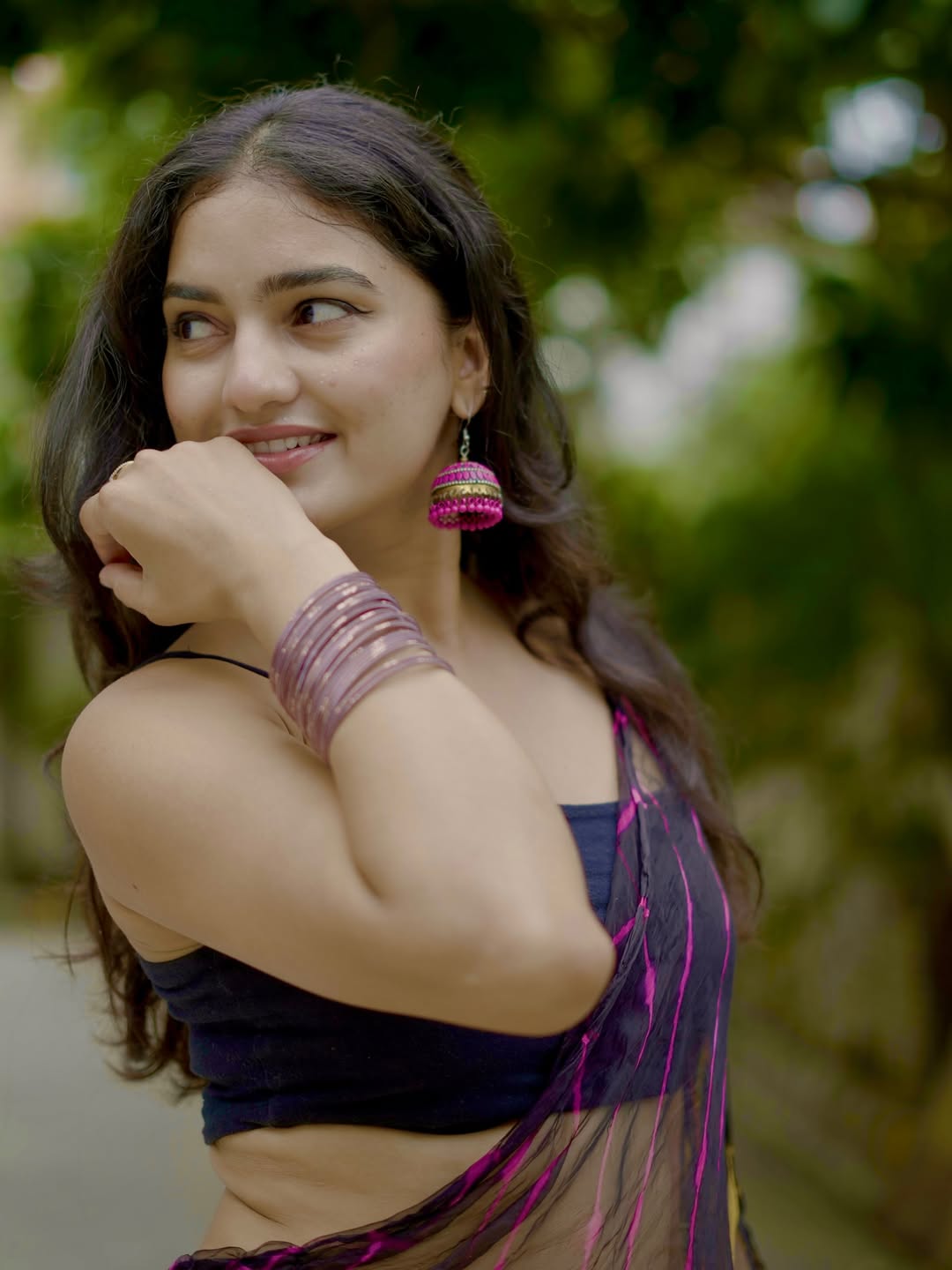 Stylish fashion look captured in At Her Peak of Cute & Hot: Pyari Varsha.