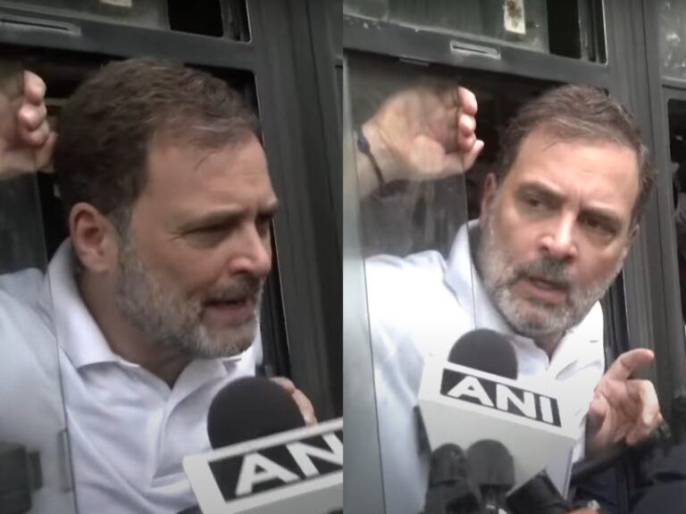 Rahul Gandhi detained by Delhi police