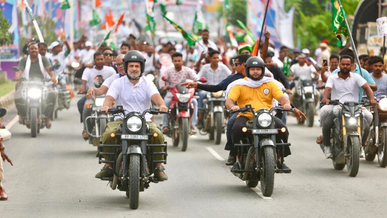 Rahul Gandhi’s Bihar election push