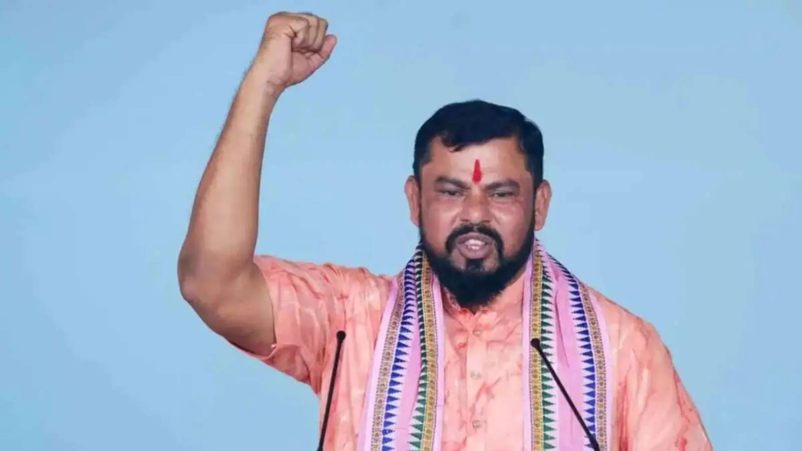 Raja Singh at press meet