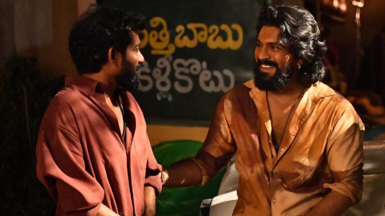 Ram Charan in Peddi movie look