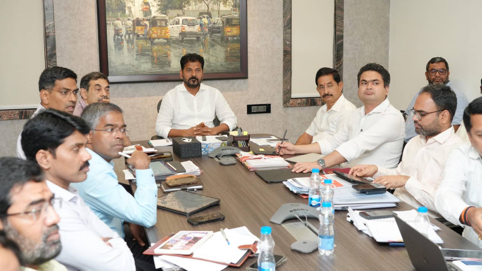 Revanth Reddy flood management