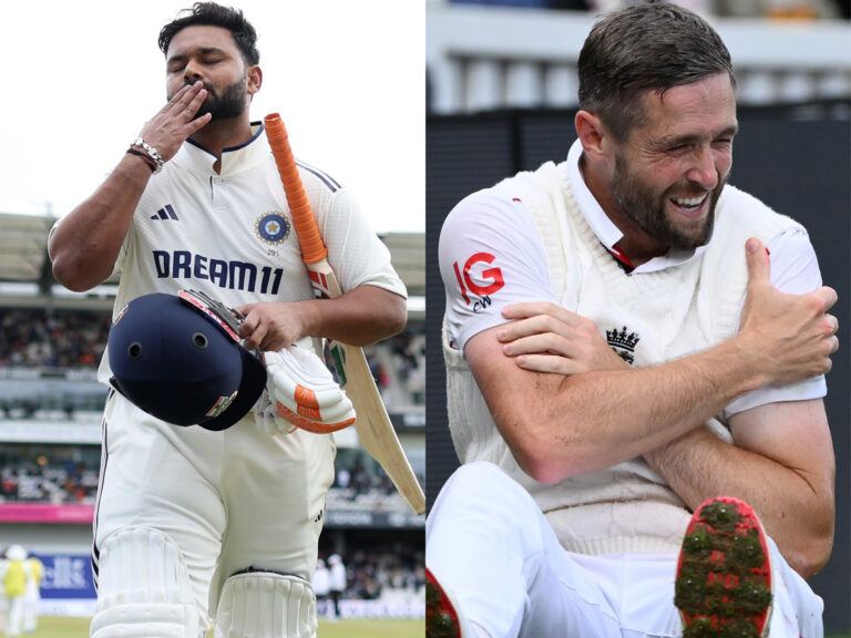 Rishabh Pant Chris Woakes Test Cricket Spirit
